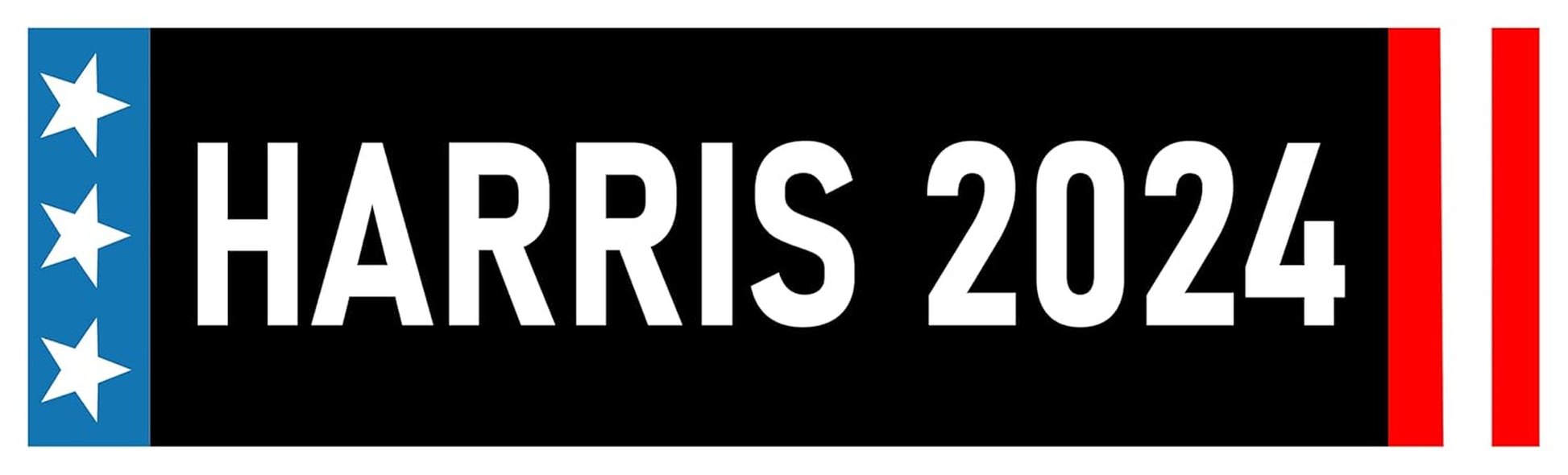 Harris 2024 Sticker Kamala Harris for President Bumper Sticker Made in USA