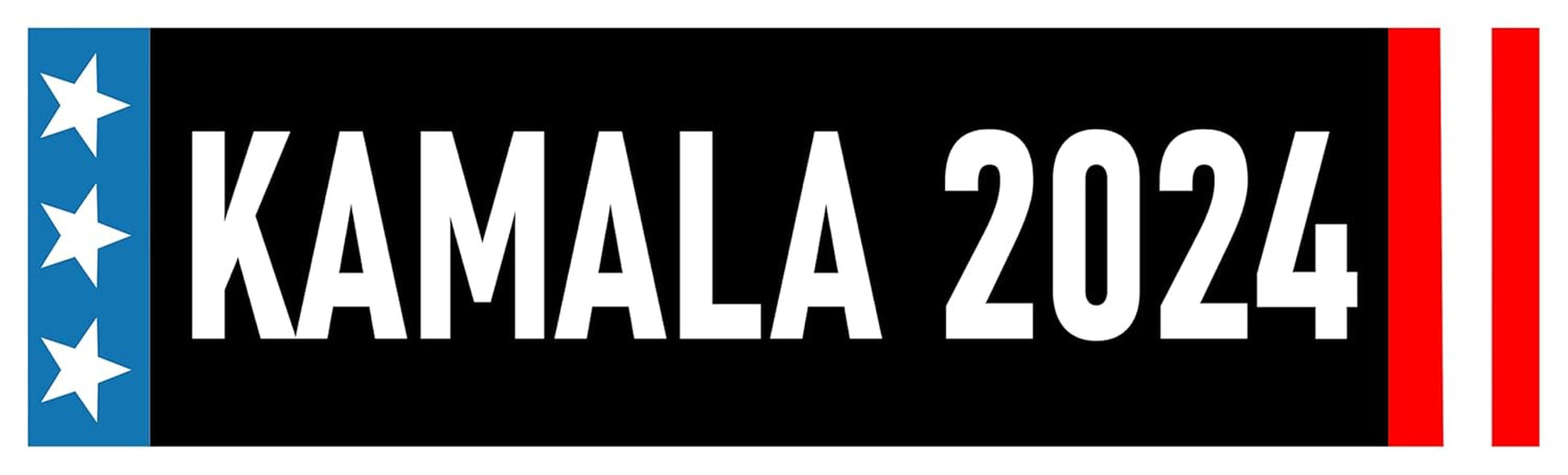 Kamala 2024 Sticker Kamala Harris for President Bumper Sticker Made in USA