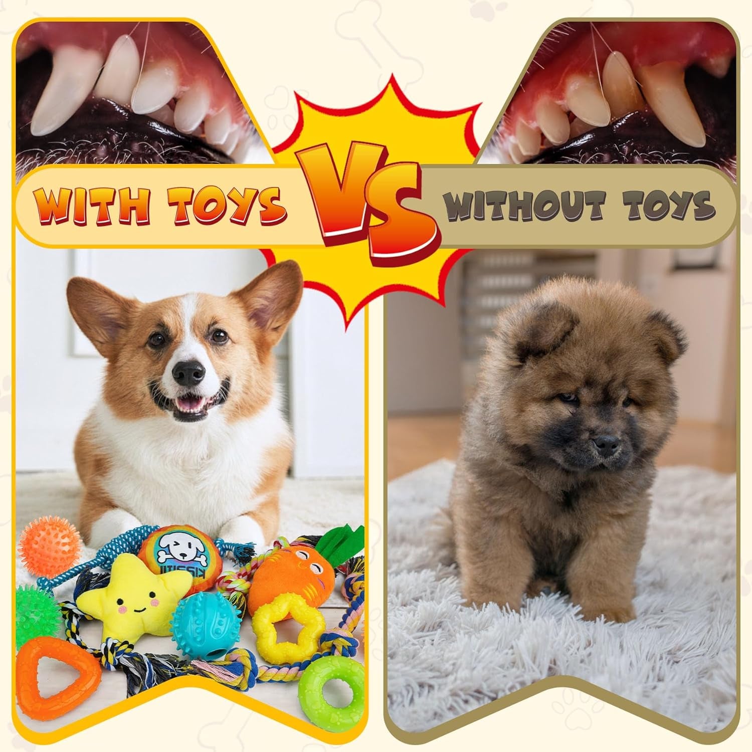 Puppy Toys for Dog Teething-25 Pack Exclusive Puppy Dog Chew Toys for Boredom with Rope Toys, Dog Treat Balls & Dog Toy for Puppy and Small Dogs, Hold a Bottle