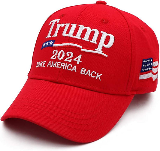 Trump Merchandise Donald Trump Hat with Hair MAGA Hat Make America Great Again Hat USA FJB Trump 2024 Hat Gifts Ultra