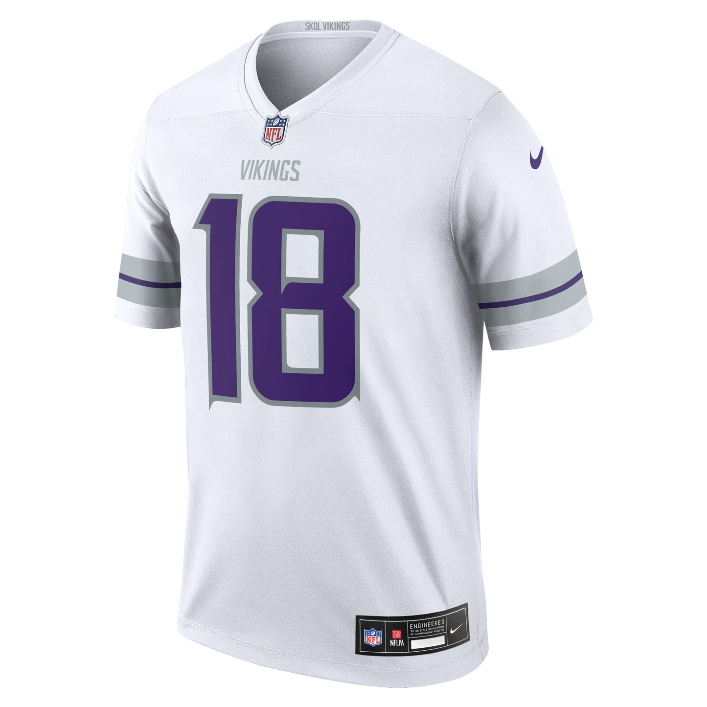 Men's  Justin Jefferson White Minnesota Vikings Alternate Legend Player Jersey