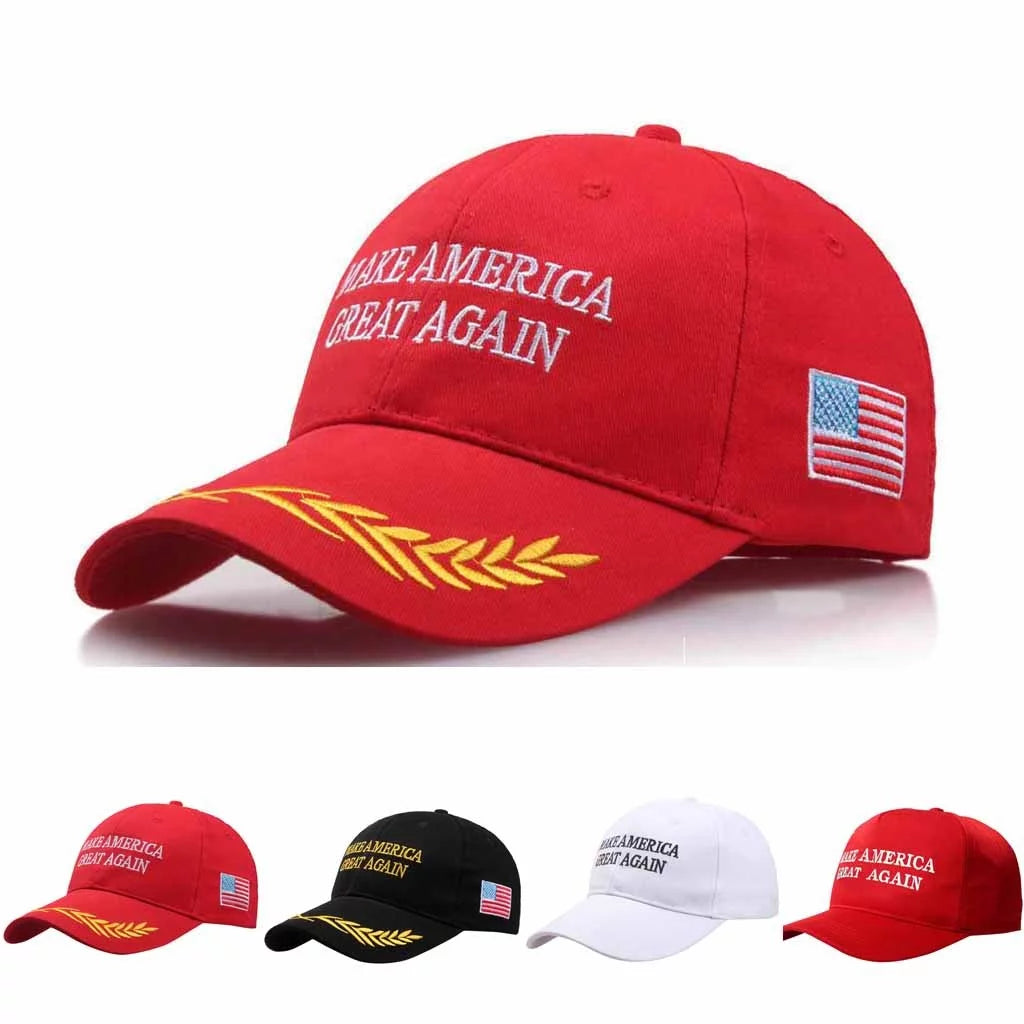 Make America Great Again Hat American Election Make America Great Again Hat Adjustable Baseball Unisex Hat