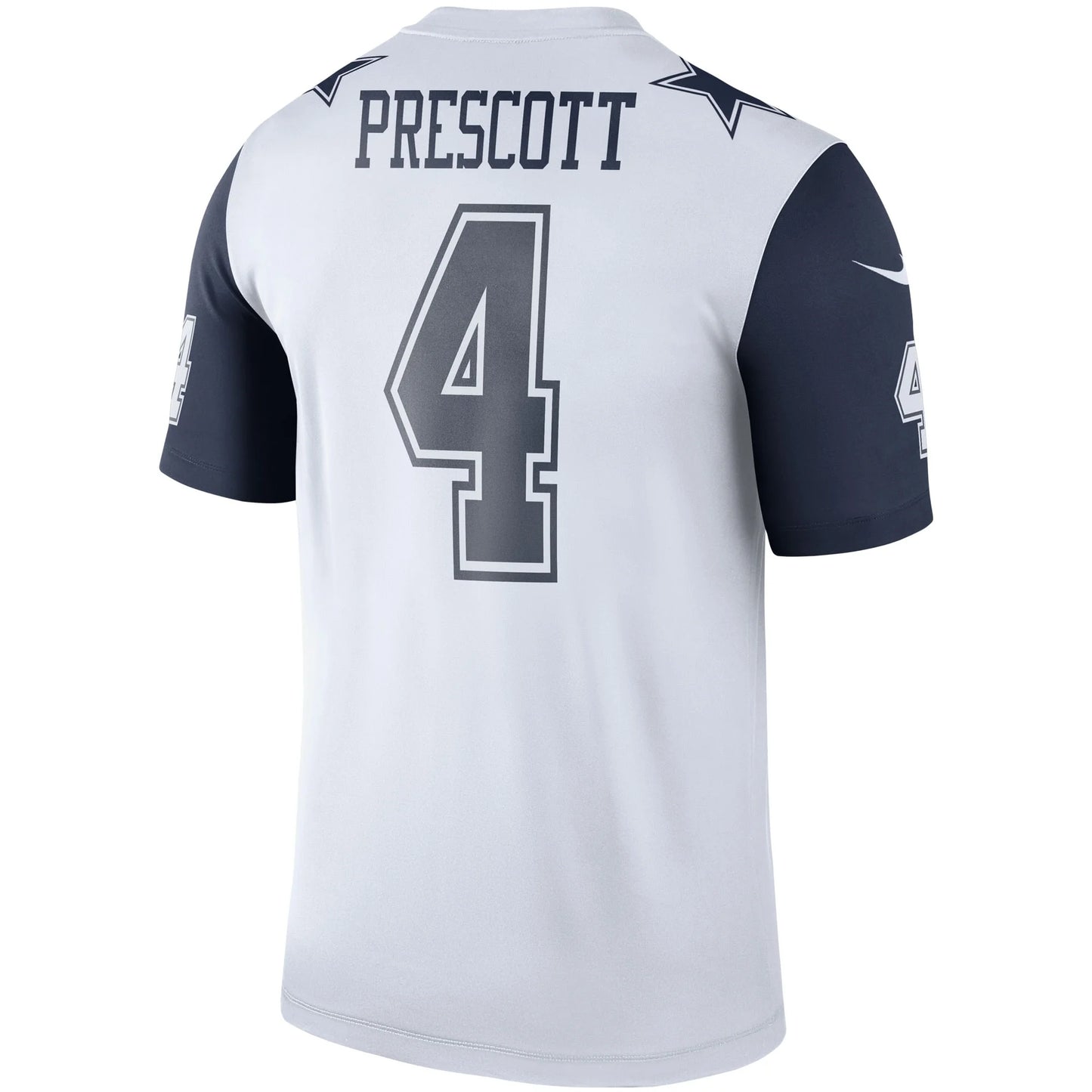 Men's  Dak Prescott White Dallas Cowboys Color Rush Legend Player Jersey