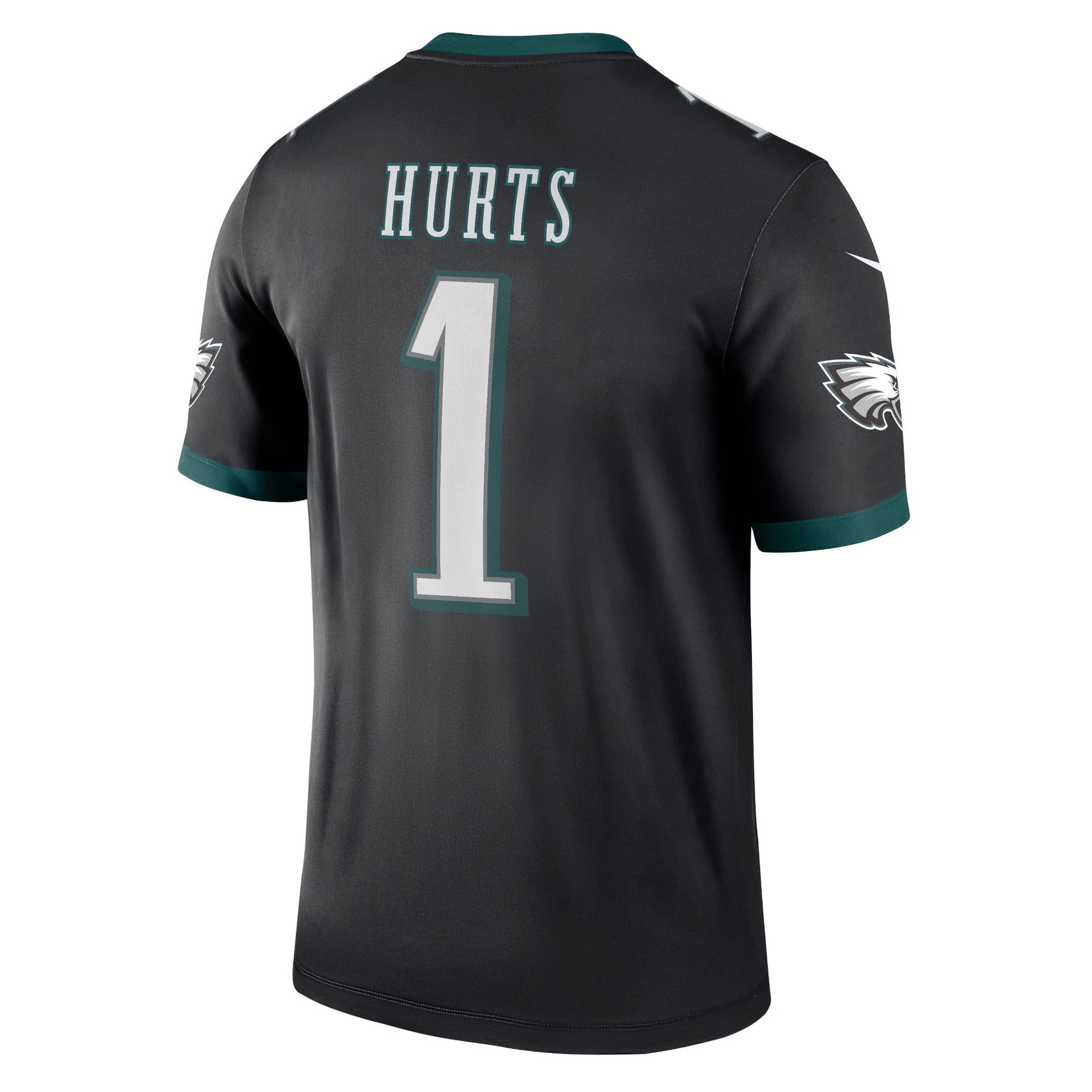 Men's  Jalen Hurts Black Philadelphia Eagles Legend Jersey