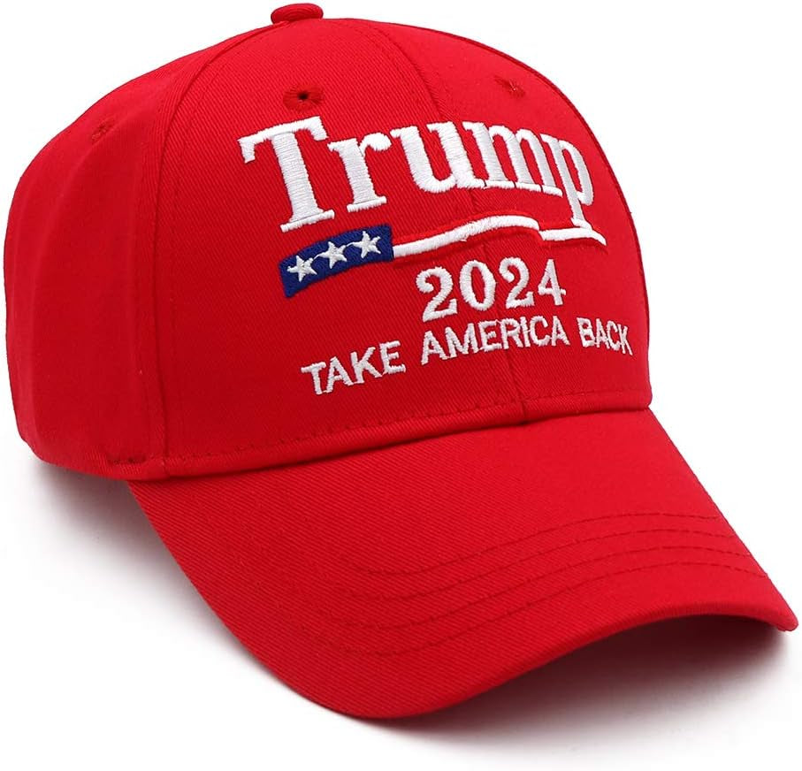 Trump Merchandise Donald Trump Hat with Hair MAGA Hat Make America Great Again Hat USA FJB Trump 2024 Hat Gifts Ultra