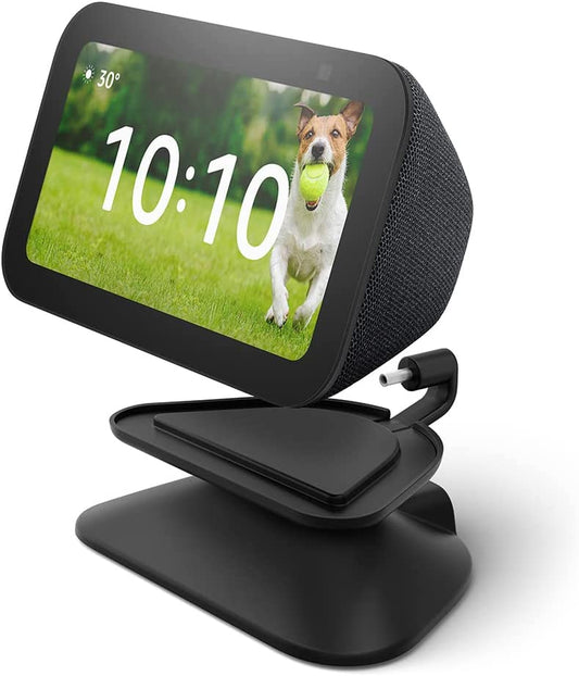 Echo Show 5 (3Rd Gen) Adjustable Stand with USB-C Charging Port | Charcoal