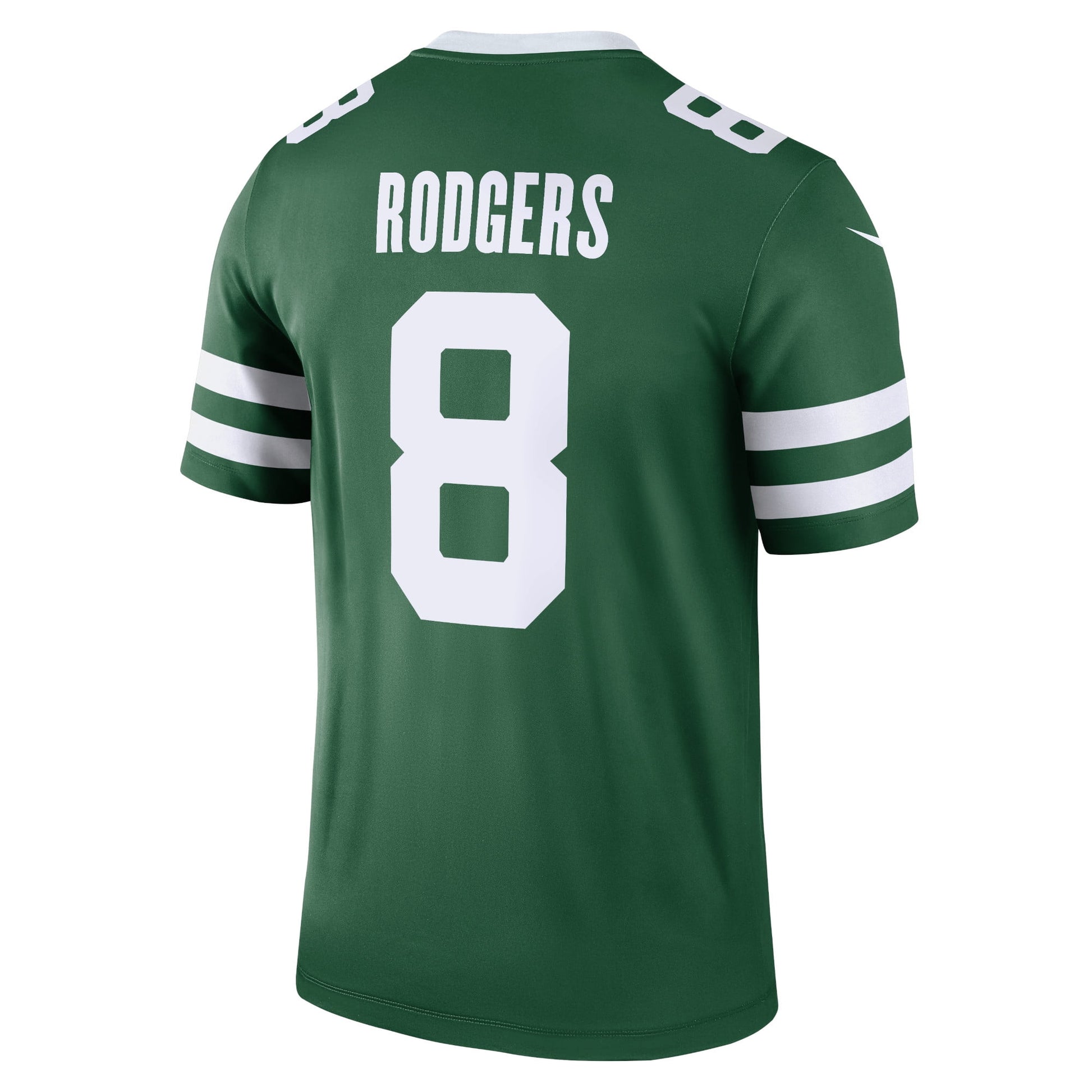 Men's Nike Aaron Rodgers Legacy Green New York Jets Legend Jersey