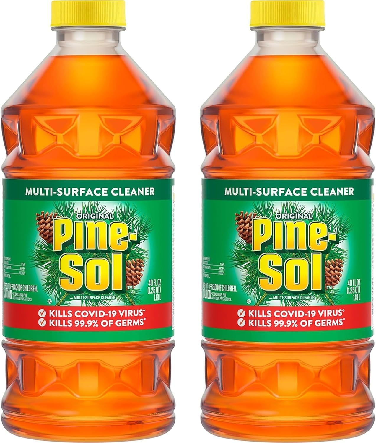 All Purpose Cleaner, Original Pine, 40 Ounce Bottles (Pack of 2) (Packaging May Vary)